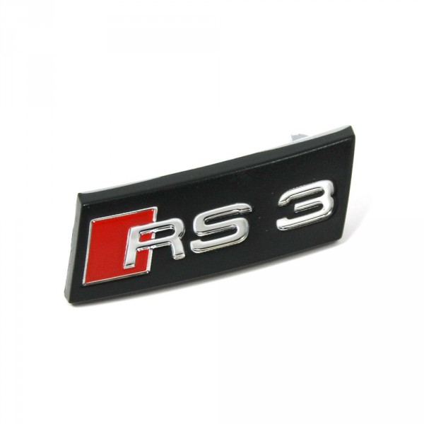 Original Audi RS3 Plakette Interieur Sportlenkrad Clip Multifunktionslenkrad Emblem
