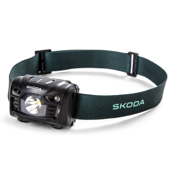 Original Skoda LED Stirnlampe Lampe Kopflampe aufladbar Leuchte 6U0069690