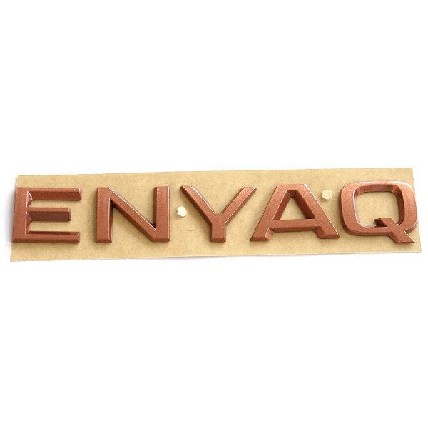 Original Skoda Enyaq Schriftzug Heckklappe Emblem Buchstaben penny copper-metallic 5LG853687Q60B