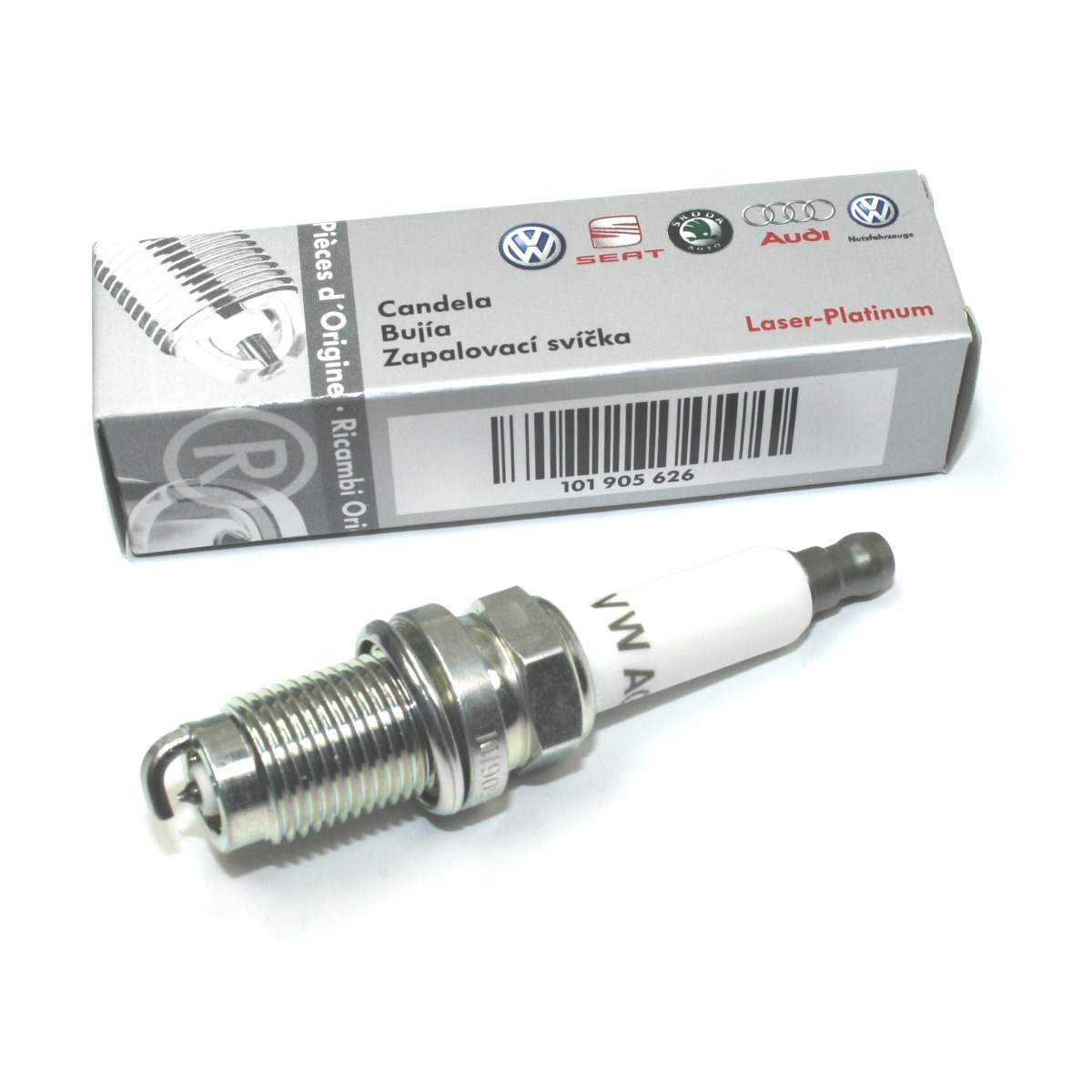 Original VW Audi Zündkerze 1.4 TSI TFSI Benzin 101905626 Longlife CAXA ...