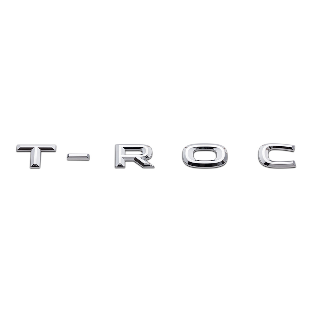 Original VW T-Roc Facelift Schriftzug Buchstaben Aufkleber